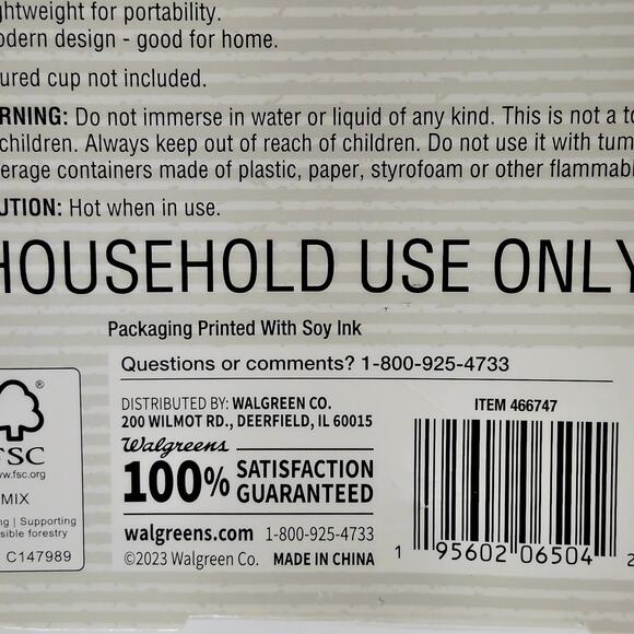 Modern Expressions Electric Beverage Warmer – Compact Desktop Mug Heater - Picture 4 of 10